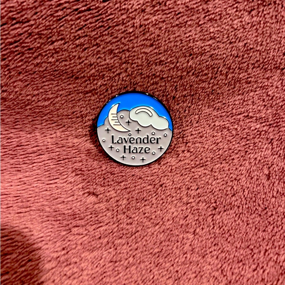 Taylor Swift Lavender Haze Enamel Pin